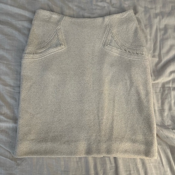 Zac Posen Z Spoke Tweed Pencil Skirt (15) - Picture 5 of 5